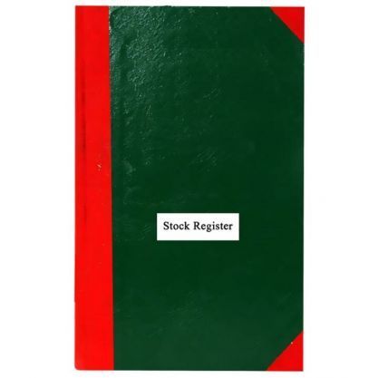 Stock Register 8Qr 